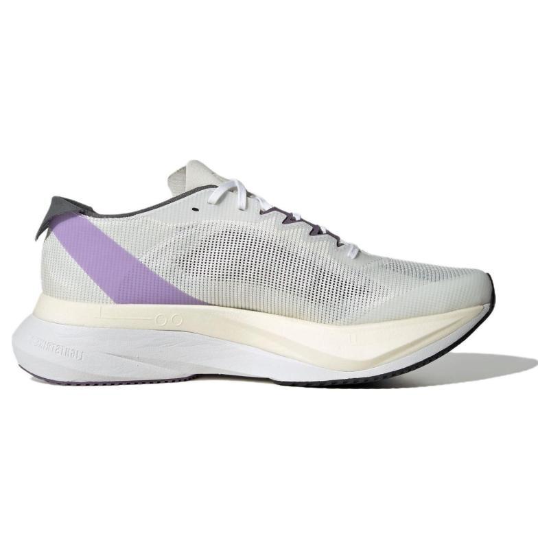 Adidas Adizero Boston 12 Laufschuhe 'Cloud White Purple' Damen-Sneaker ID6900