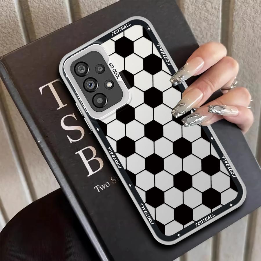 

Case for Samsung Galaxy A12 A15 A16 A34 A21s A23 A13 A14 A24 A25 A26 A17 A20s A35 A31 Phone Cover Cool Football Galaxy A34 5G