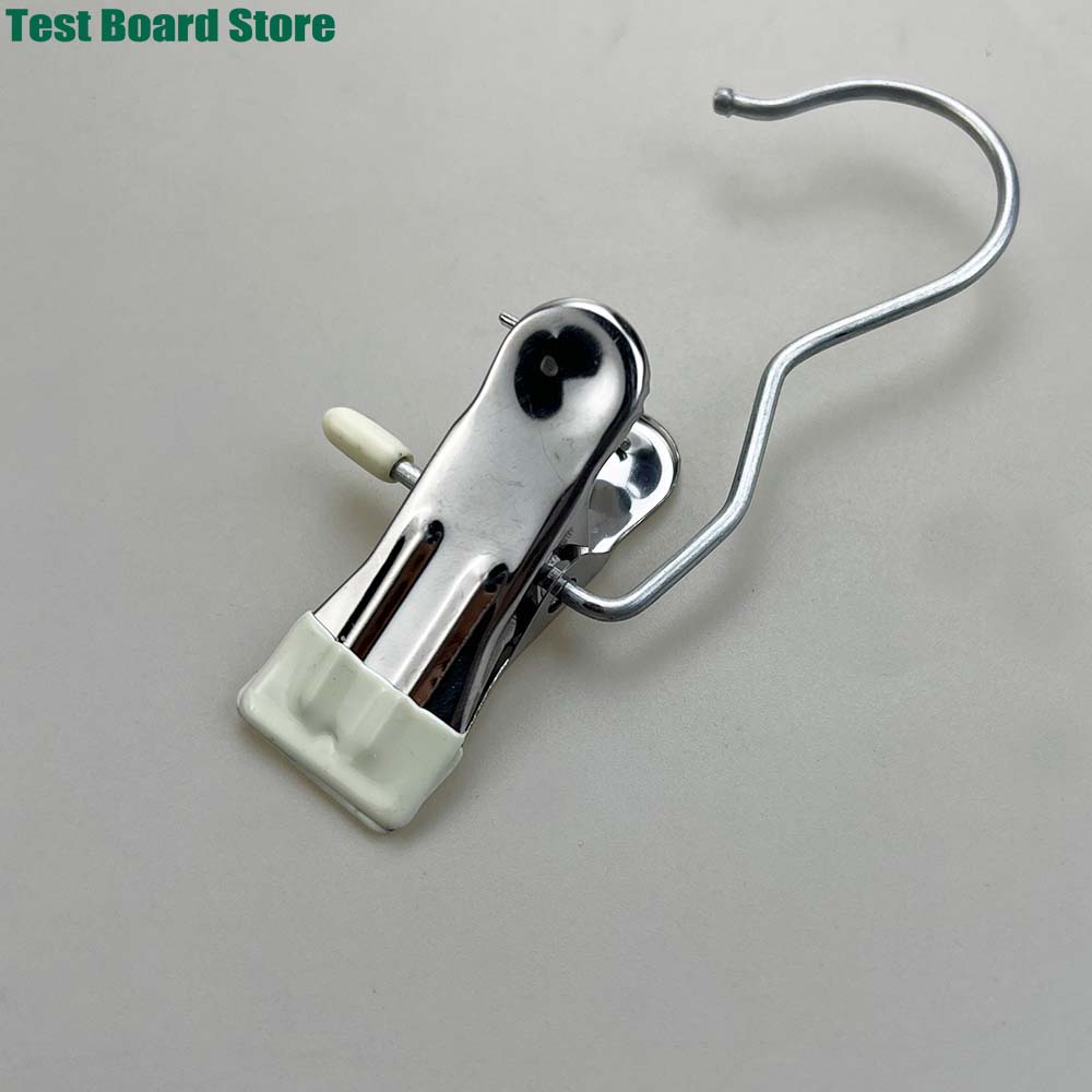 

10 шт. не оставляющая следов прищепка для одежды из нержавеющей стали, портативная прищепка для подвешивания одежды, не оставляющая следов прищепка для носков и шляп, органайзер для гардероба покинуть белый