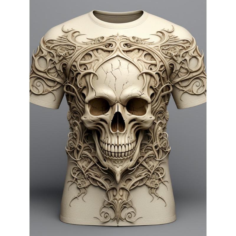 3D Duck Print Men's T-shirt Summer Daily Casual Men Loose Comfortable Short Sleeve Outdoor Street Men Sports Short Sleeve Top