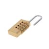 Pure Cooper Security Tool Mini Resettable Code Locks Padlock Password Code Brass Combination Lock Password Lock