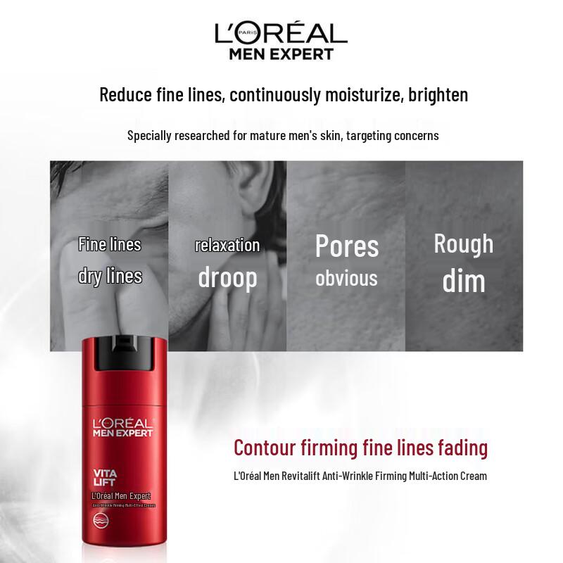 L'Oréal Men Expert Vita Lift Crema Antirughe 50ml