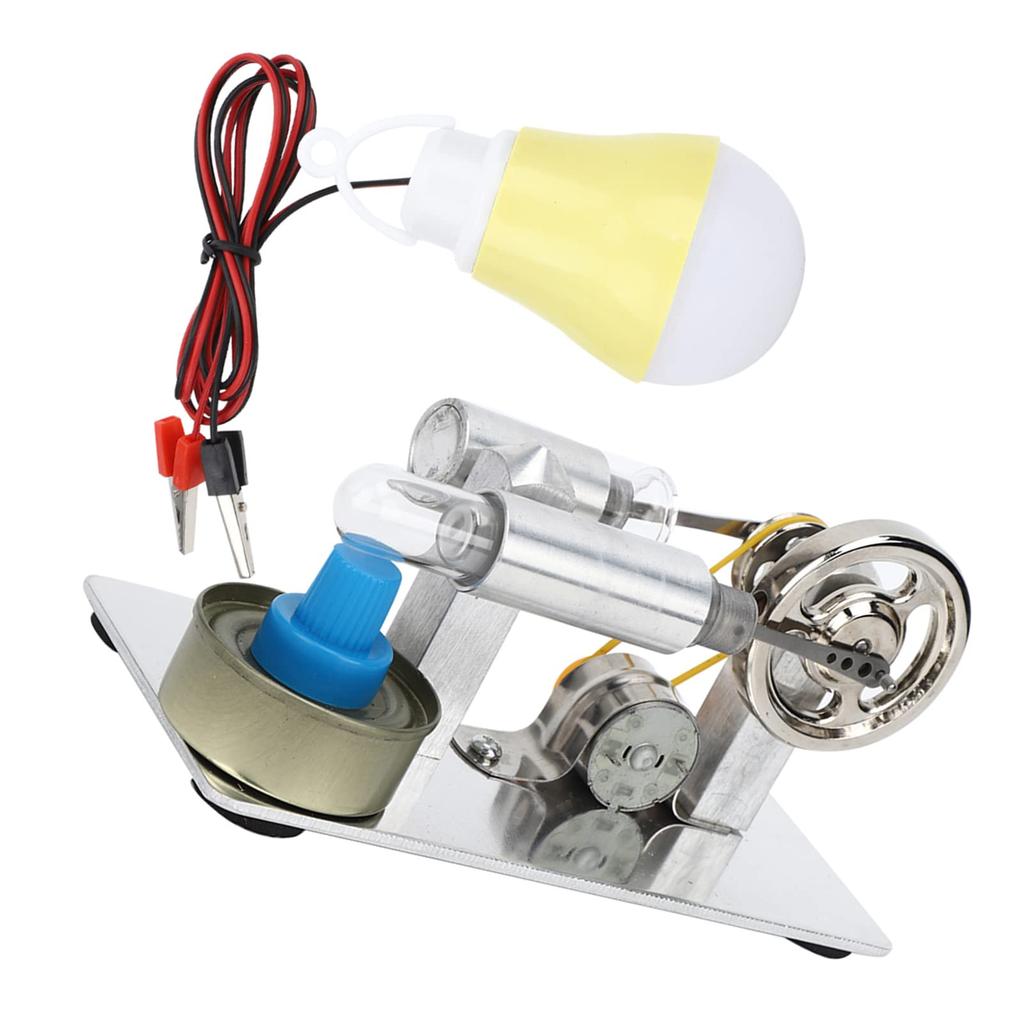 Mini Steam Engine Model Physics Experiment Educational Toy Craft DIY Kids Toy