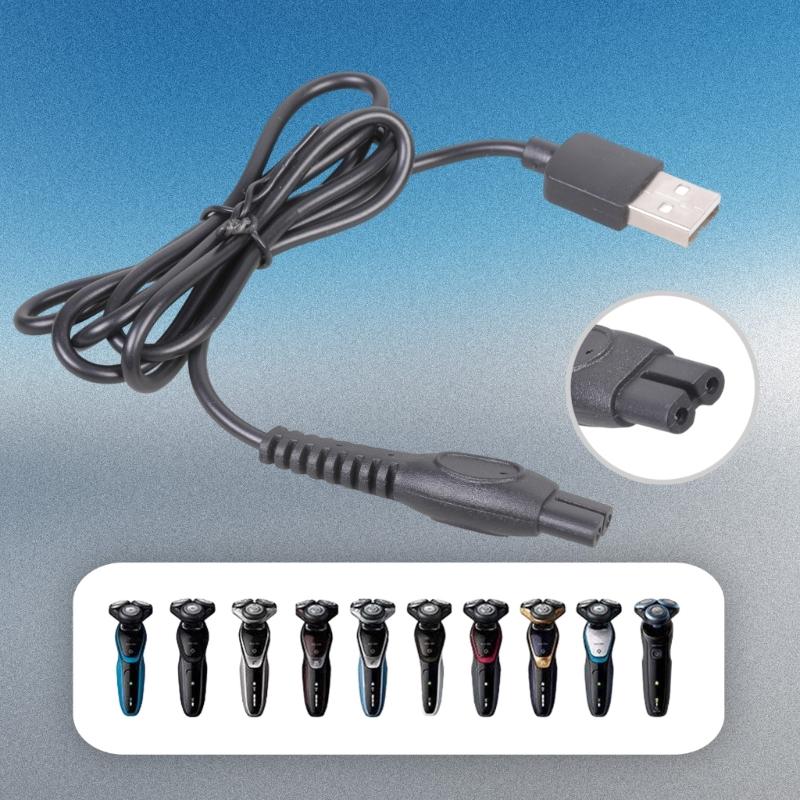 Universal USB Chargers Cable for 2000 3000 5000 7000 2400 X3001/90 2600 X3052/91 3600 S3243/91 Electric Shavers