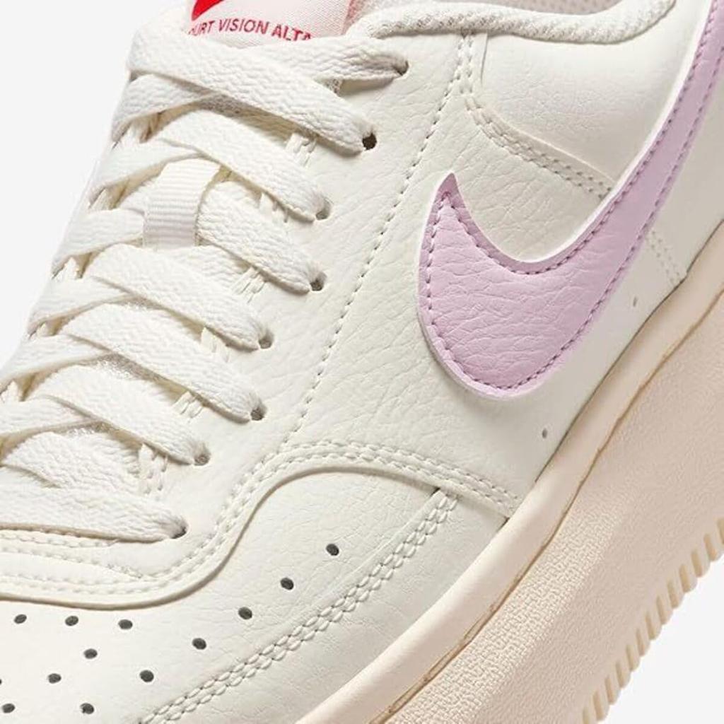 Nike Court Vision Alta W Size (IB4480-133) Sail/Pale Ivory/Light Crimson/Pink Foam, 24.0cm