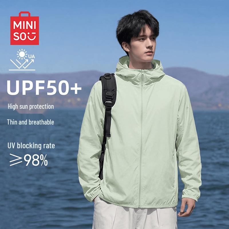 Мужская легкая куртка с капюшоном для защиты от солнца MINISO 4XL