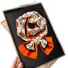 Long small silk scarf women's spring and autumn versatile thin and narrow scarf with shirt, foreign style fashion headband, new decorative silk scarf