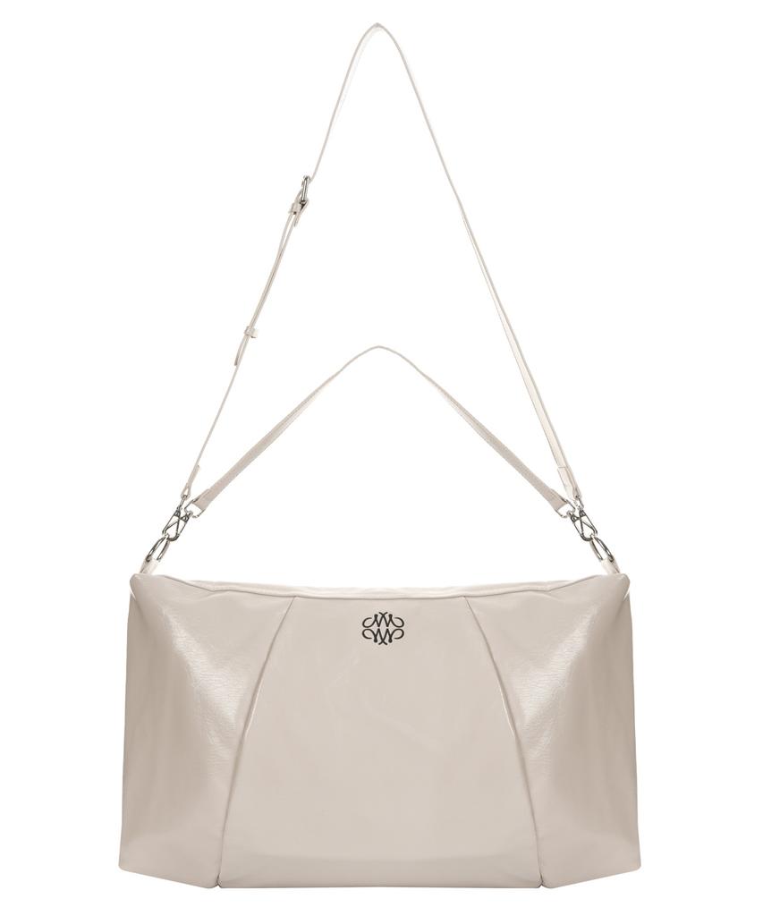 Nick&Nicole Nicole Mega Square Shoulder Bag_Cream