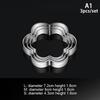 Baking Mould Baking Mould Egg Mould Stainless Steel Cookie Cutter Biscuit Diy Mold Star Heart Flower Cutter 3Pcs/Set