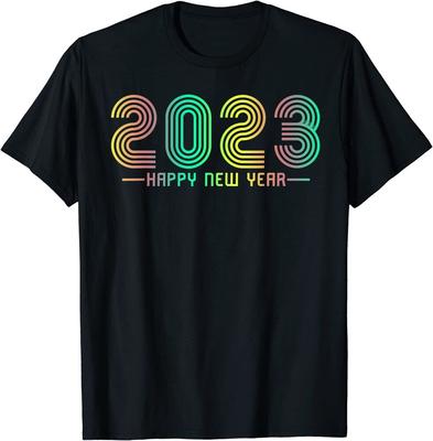 Silvesterpartyzubehör NYE 2023 Frohes Jahr Tolles Unisex-T-Shirt