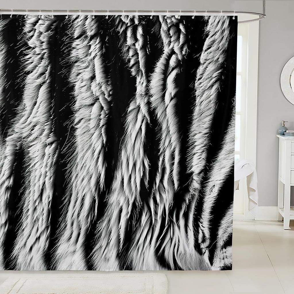 Puppy Shower Curtain Set Cartoon Corgi Shower Curtain for Teens Boys,Lovely Pup Dog Bath Curtain Doggy Cute Pet Toilet Lovely