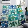 1Pc Animal Collage Print Flannel Blanket, High quality Comfortable for All Seasons, Home Decor, Warmth and Comfort, Perfect for Christmas Gifts 32