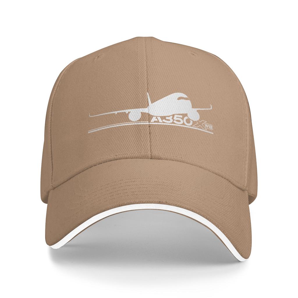Airbus A350 Baseball Cap  Men Adult Custom Logo Trucker Hat Summer y2k Funny Kpop Rock Sun Snapback Cap