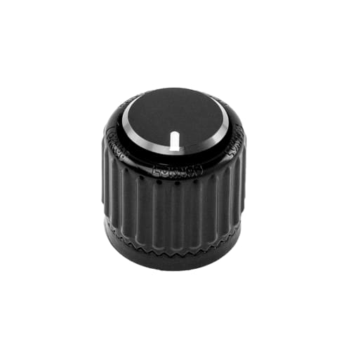 D'Addario LokNob Large Locking Knob, Plastic, Black, PW-LNL-01B