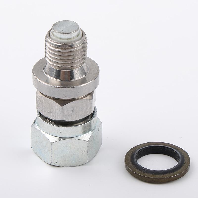 UNF12 Hydraulic Pump Pressure Measurement Quick Connect Fitting for Excavator Test