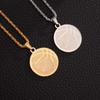 Simple Sunshine Is A Stylish Sports Men's Necklace Basketball Personality Simple Popular Couple Party Holiday Gift Pendant