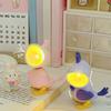 Small Cute Bird Table Lamp Cartoon Parrot Shaped Night Light Magnetic Adjustable LED Bedside Lamp for Bedroom Kids Room