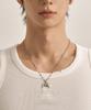 Lanarchive [1194] Wing Star Necklace - (White)