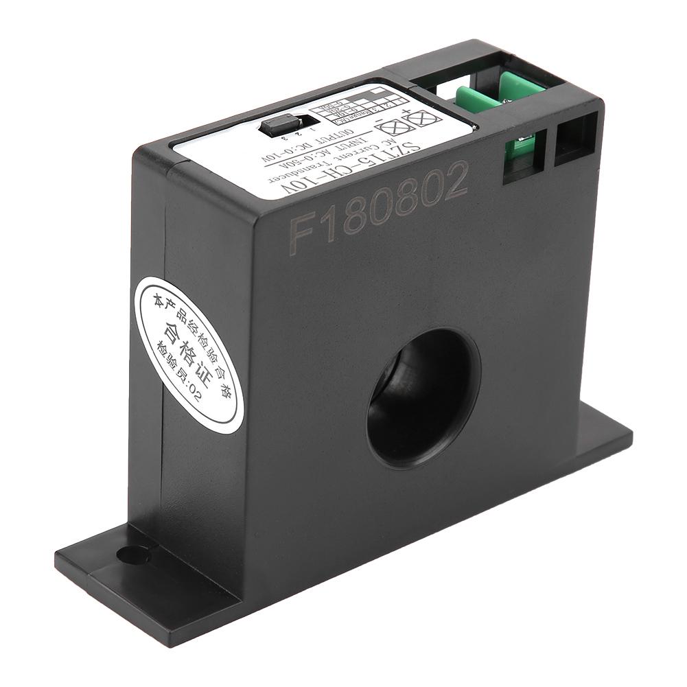 Transdutor de corrente CA Transmissor de corrente Indutor mútuo CA 0?50A para CC 0?10V SZT15?CH?10V