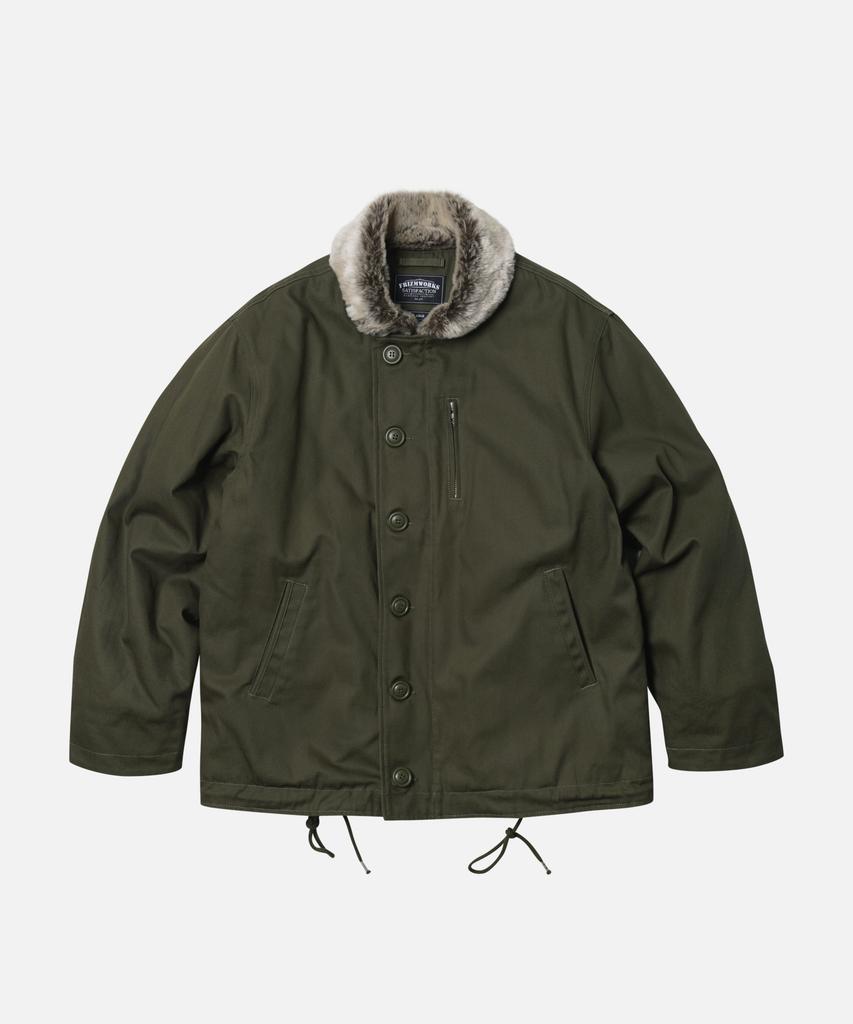 Frizmworks Edgar N-1 Deck Jacket _ Olive