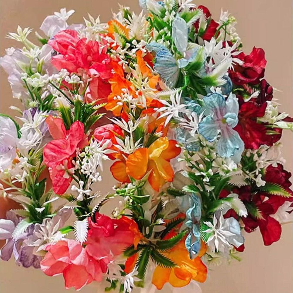 Bohemia Style Simulation Wreath Simulation Flower Flower Headband  Portrait Photography