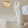 Ultra Thin Split Toe Socks Summer Outdoor No Show Tabi Two Toe Socks Invisible Liner Boat Ankle Toe Socks For Women Ladies