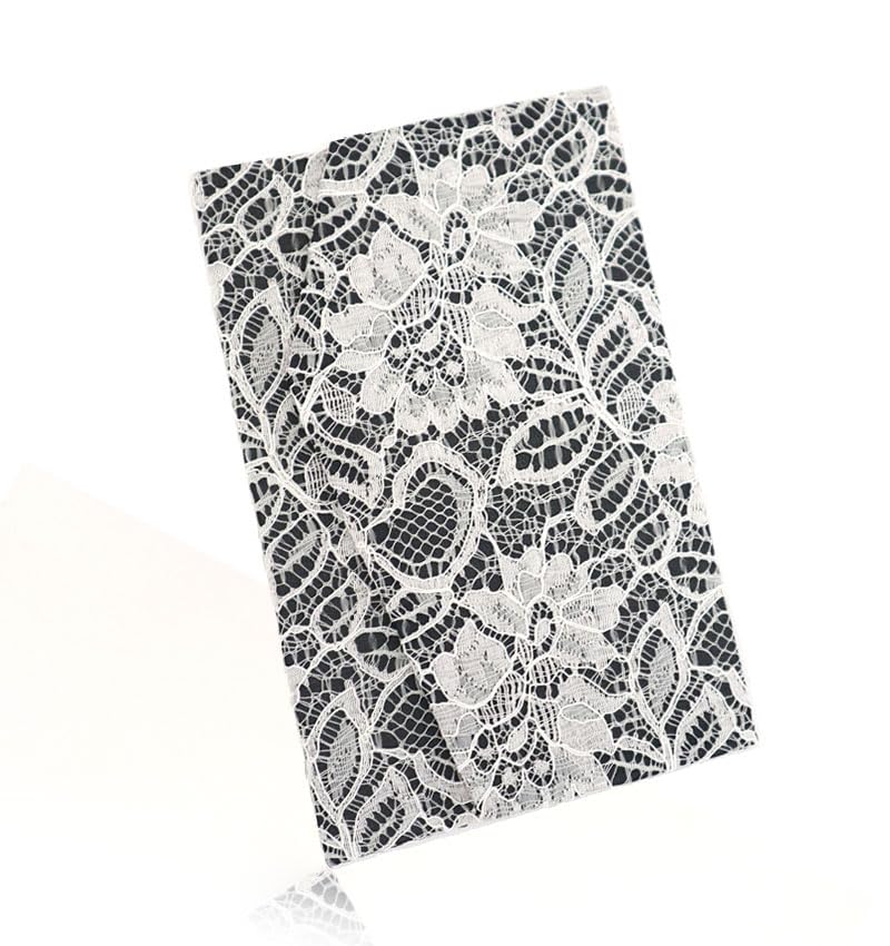 

Кружевное Фукуса (Японская оберточная ткань) для Женщин, Идеально для Свадеб, Торжеств и Многого Другого, Сделано в Японии, с Магнитной Застежкой, Черный