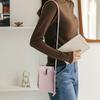 Minimalist Solid Color Design for Women, Portable Phone Bag Trendy And Versatile, Crossbody Bag Coin Purse