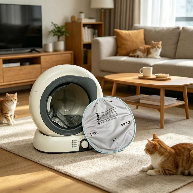 Cats Litter Pans Tray for Older Cats Waterproof Small Smooth Surfaces Not Odor Safe for Kittens Easy Cleaning
