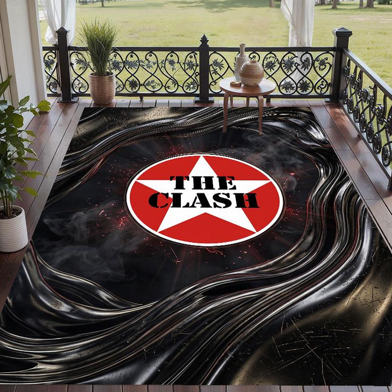 Soft Floor Carpet The Clash Pattern Area Rug Decorative Mat For Home Room Decoration