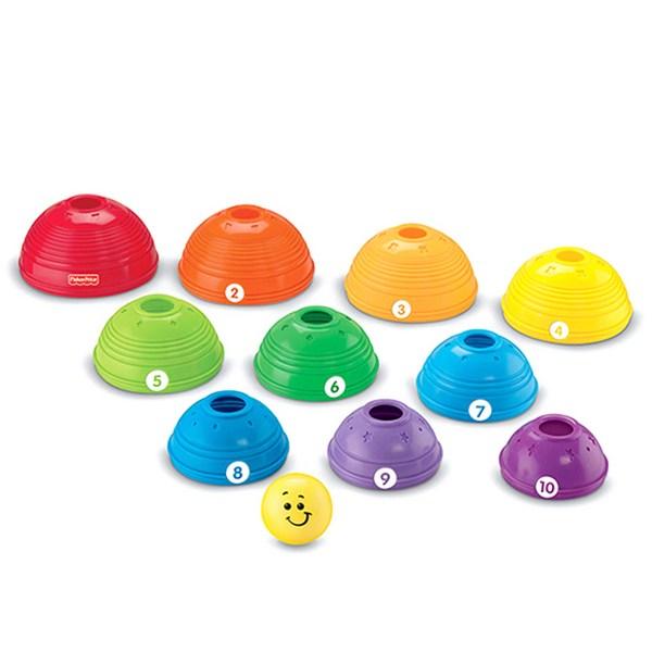 Fisher Price Classic Cup Stacking, Mixed Colors, 1 Piece, Korean Baby Products