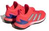 adidas Adizero Ubersonic 4 Solar Red Silver Metallic Lucid Blue HQ8379