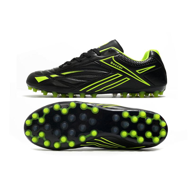 New Unisex Large Size Adult Training Game Sneakers Indoor Outdoor Lawn Youth Student Sport Soccer Shoes 39-45#
