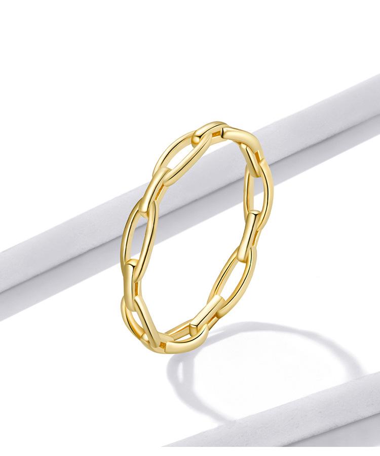 Avle European & American Hot-Selling S925 Sterling Silver Platinum-Plated Hollow Fashion Ring Bracelet for Women