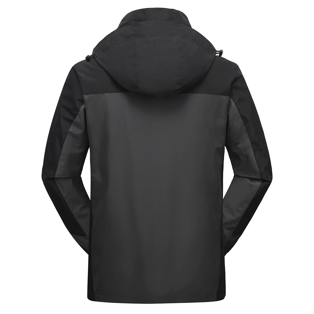 Autumn and Winter Men's and Women's Jackets Outdoor Three-in-one Jacket Removal Two-piece Set of Mountaineering Clothes Men's Jacket Casual