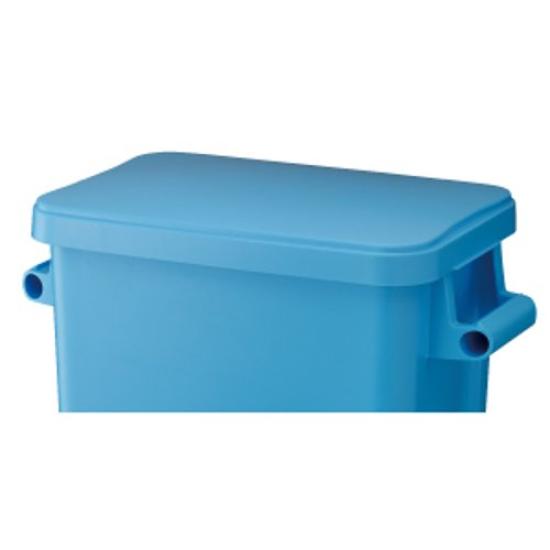 Squirrel Trash Can Commercial Kitchen Caster Pail Gray 70L with Drain Plug Made In Japan