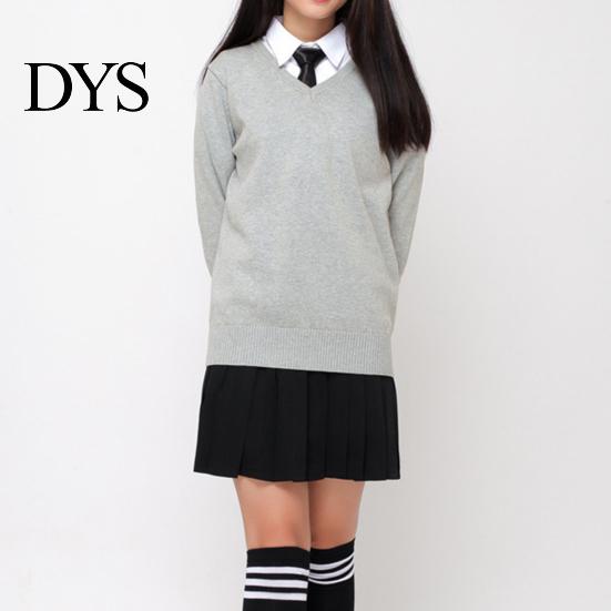 Regular Fit Pullover Knitting Sweater V-Neck Solid Color Long Sleeve Ribbed Hem Cuff Women Jumper Tops Autumn Winter Casual Street Party Uniform