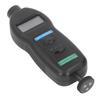 Digitaler Drehzahlmesser 5-stellige LCD-Anzeige Hand-Drehzahlmesser Kontakt- und fotoelektrischer Drehzahlmesser