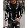 Men's Comfort Top Casual Loose Long Sleeve Fashion Pullovers Long Sleeves Men’s
