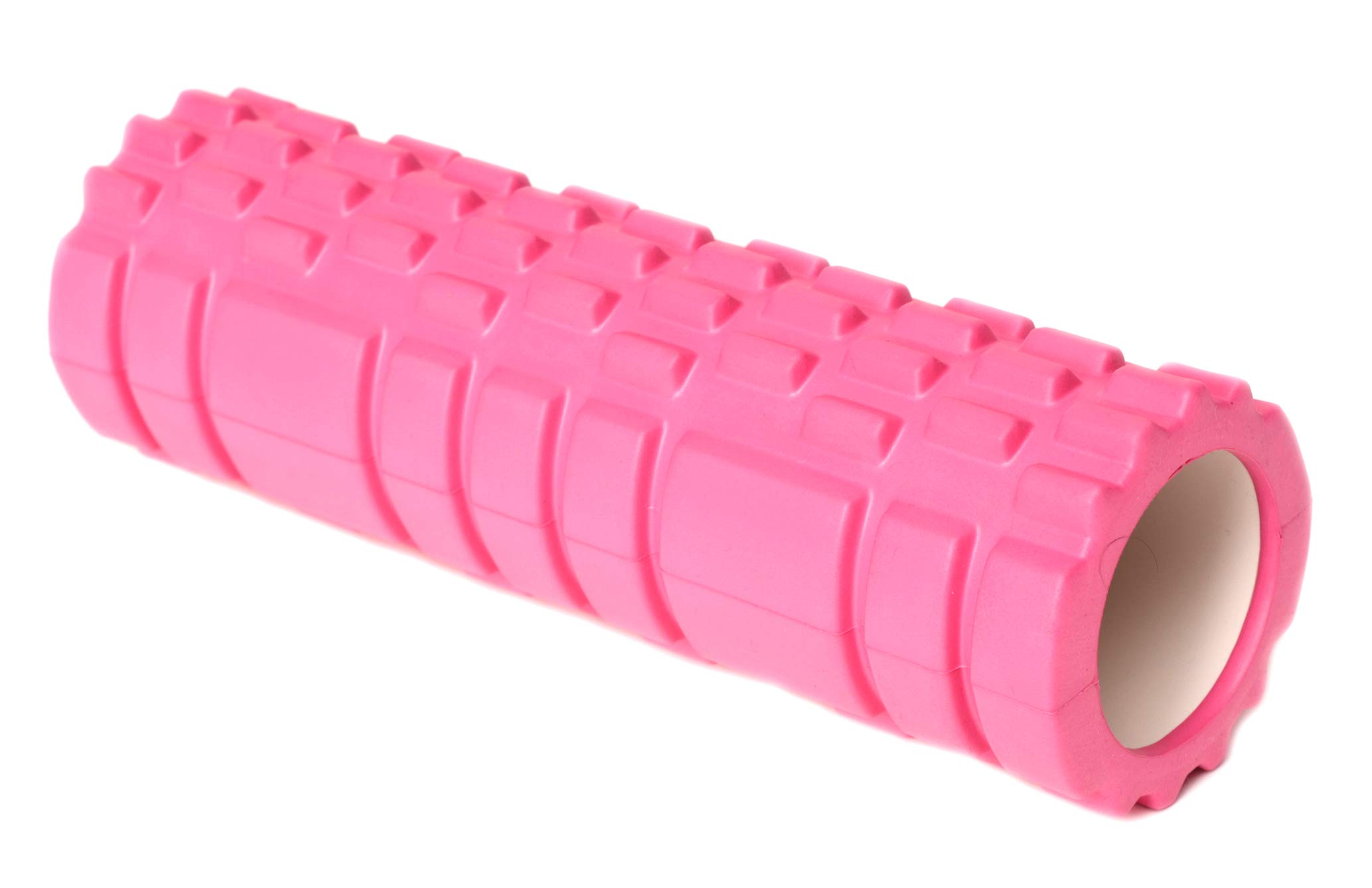 

yoga roller pink at home