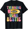 Gleichheits-T-Shirt mit meinem Arbeits-Bestie, Spirit Week, Bester Freund, Zwilling, Unisex T-Shirt