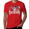 NAZARETH BAND T-Shirt Plus Size Tops Vintage Clothes Plain Black T Shirts Men