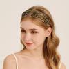Handmade Sparkling Rhinestone Tiara Elegant Headbands Bride Hair Bands  Women