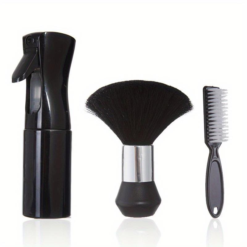 

3pcs/set Beard Shaving Set Haircut Duster with Mist Spray Bottle Shedding Brush Beauty Tools Men s Beard Cleaning Kit
