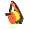 Portable Diving Handle Reel Scuba Diving Reel with Thumb Stopper for Snorkeling Underwater Water Sports 46m Yellow