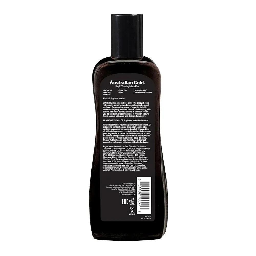Australian Gold Self-Tanning Rapid Intensifier Tanning Lotion 250ml