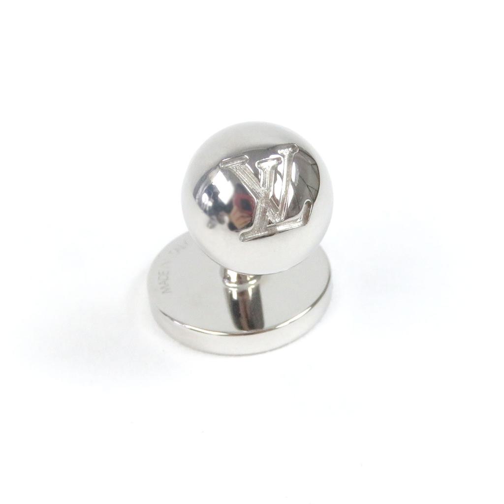 LOUIS VUITTON Cufflinks cufflinks Cufflinks LV Award Black Silver M00912 Used