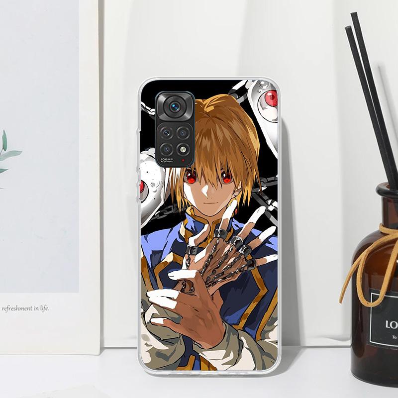 Huner X-Hunters Kurapika Phone Case For Xiaomi Redmi Note 15 13 14S 14 Pro Plus 12S 11S 10S 12 11E 10 11T Art Fundas Back Cover
