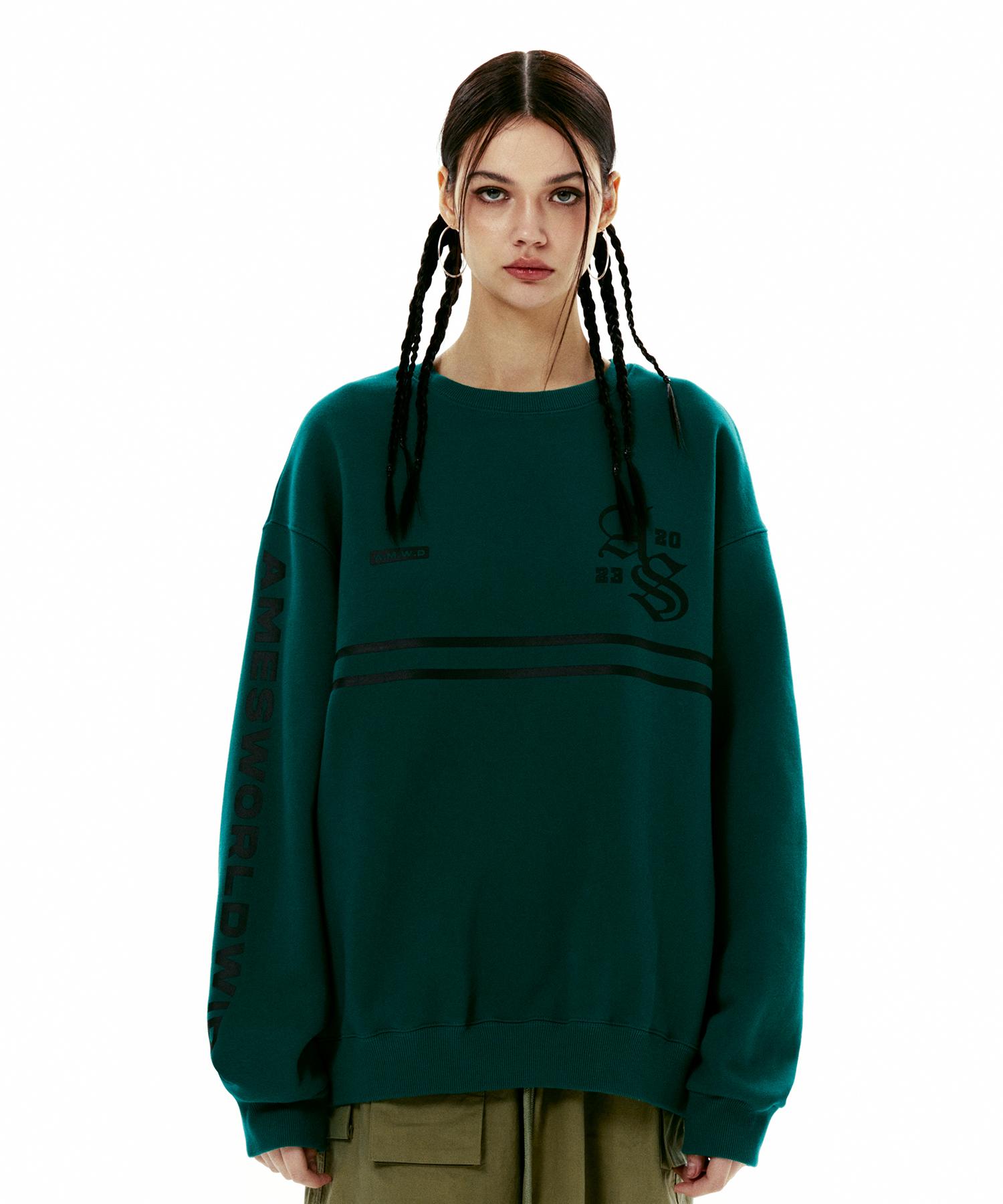 Свитшот Ames Worldwide с логотипом Old English Greenam2Dsum440A Green L