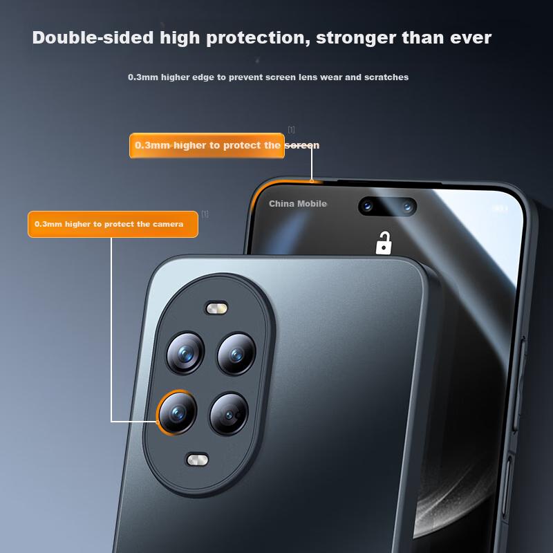 New ModelPhone Case for Huawei Nova 14 Pro And 14 Ultra, Ultra-Thin Full Protection Silicone Cover with Camera Lens Protection, Matte